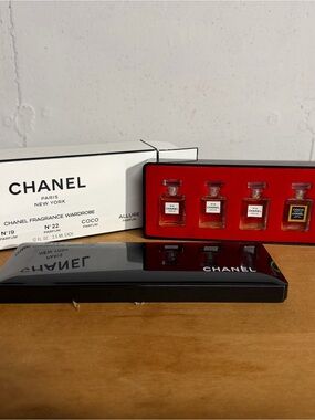 CHANEL Fragrance Wardrobe Perfume 5 Parfum Set | No. 5, 19, 22, COCO & ALLURE